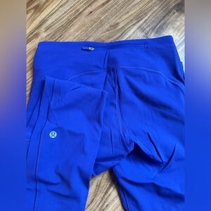 Lululemon purple running Leggings